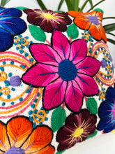 Load image into Gallery viewer, White embroidered Cushion cover