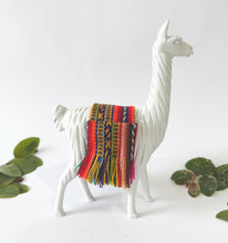 Load image into Gallery viewer, White Wooden Peruvian Alpaca
