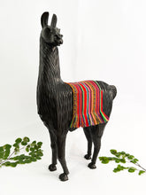 Load image into Gallery viewer, Biggest Wooden Peruvian Llama