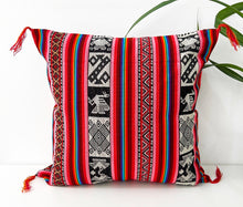 Load image into Gallery viewer, Coral Chinchero cushion cover