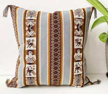Load image into Gallery viewer, Gray Ethnic Cushion cover