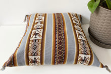 Load image into Gallery viewer, Gray Ethnic Cushion cover