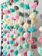 Load image into Gallery viewer, Handmade Peruvian pastel colours curtains - Set of 10