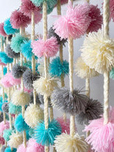 Load image into Gallery viewer, Handmade Peruvian pastel colours curtains - Set of 10