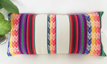 Load image into Gallery viewer, White Lumbar throw pillow