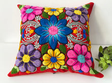 Load image into Gallery viewer, Red embroidery Cushion cover