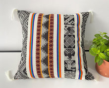 Load image into Gallery viewer, White Peruvian Ethnic Cushion cover