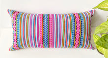 Load image into Gallery viewer, Pink Lumbar throw pillow