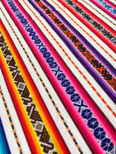 Load image into Gallery viewer, Multicolored Peruvian Table runner