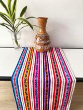 Load image into Gallery viewer, Multicolored Peruvian Table runner