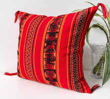 Load image into Gallery viewer, Orange Chinchero Cushion cover