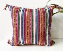 Load image into Gallery viewer, White inca peruvian flag pillow Cover