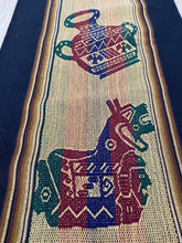 Load image into Gallery viewer, Black Peruvian Table runner