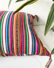 Load image into Gallery viewer, White inca peruvian flag pillow Cover