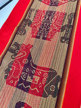 Load image into Gallery viewer, Red Peruvian Table runner