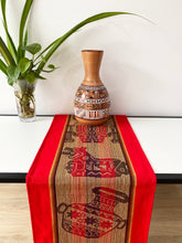 Load image into Gallery viewer, Red Peruvian Table runner