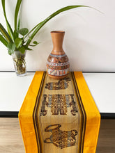 Load image into Gallery viewer, Yellow Peruvian Table runner