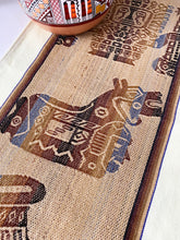 Load image into Gallery viewer, White Ethnic Table runner