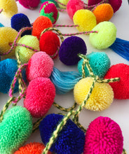 Load image into Gallery viewer, Handmade Peruvian Vibrant Colours Curtains - Set of 10