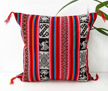 Load image into Gallery viewer, Coral Chinchero cushion cover
