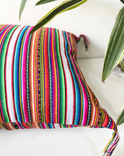 Load image into Gallery viewer, White inca peruvian flag pillow Cover
